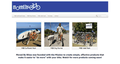 Desktop Screenshot of movedbybikes.com